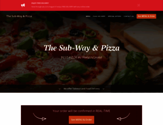 thesubwayandpizzaonline.com screenshot