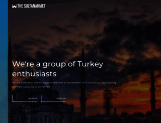 thesultanahmet.com screenshot