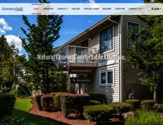 thesummerfieldapts.com screenshot
