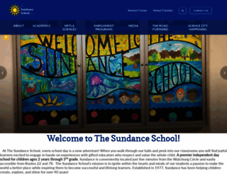 thesundanceschool.com screenshot