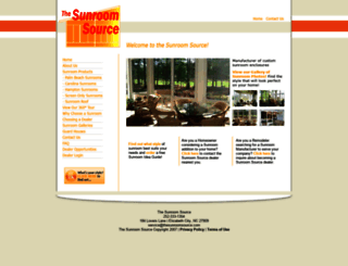 thesunroomsource.com screenshot