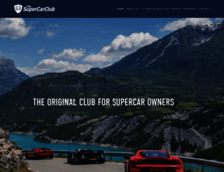 thesupercarclub.com screenshot