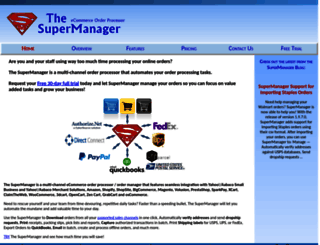 thesupermanager.com screenshot