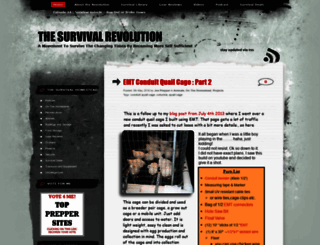 thesurvivalrevolution.com screenshot