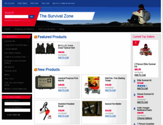 thesurvivalzone.com screenshot