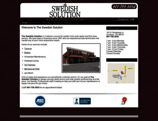 theswedishsolutioncordova.com screenshot