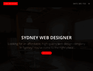 thesydneywebdesigner.com screenshot