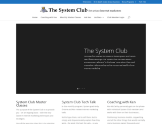 thesystemclub.com screenshot