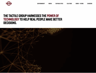 thetactilegroup.com screenshot