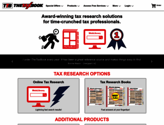 thetaxbook.com screenshot