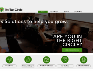 thetaxcircle.com screenshot