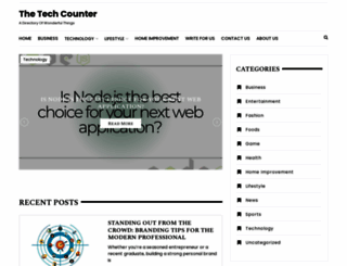 thetechcounter.com screenshot