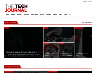 thetechjournal.net screenshot