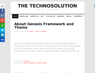 thetechnosolution.com screenshot
