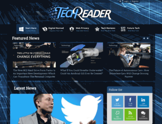 thetechreader.com screenshot