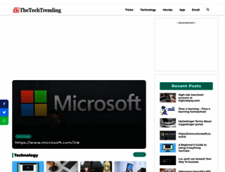 thetechtrending.com screenshot