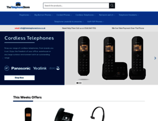 thetelephonestore.co.uk screenshot