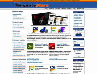 thetemplatestore.com screenshot