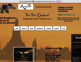thethaielephant.com screenshot