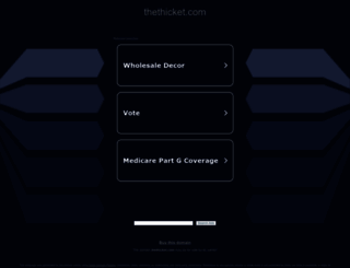 thethicket.com screenshot