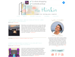 thethinkingcloset.wordpress.com screenshot