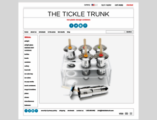 thetickletrunk.com screenshot