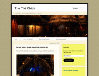 thetikichick.com screenshot