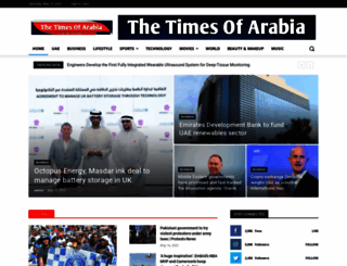 thetimesofarabia.com screenshot