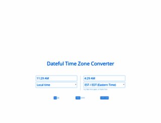 thetimezoneconverter.com screenshot