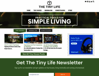 thetinylife.com screenshot