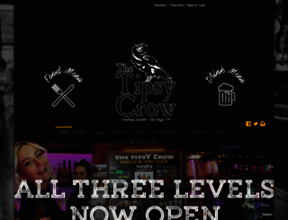 thetipsycrow.com screenshot