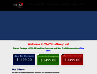 thetitusgroup.us screenshot