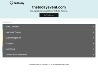 thetodayevent.com screenshot