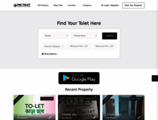 thetolet.com screenshot