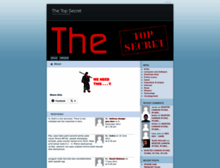 thetopsecret.wordpress.com screenshot