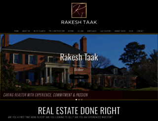 thetorontorealestatehomes.com screenshot