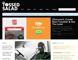 thetossedsalad.com screenshot