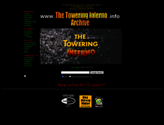 thetoweringinferno.info screenshot