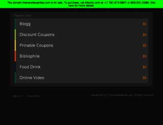thetracefacephiles.com screenshot