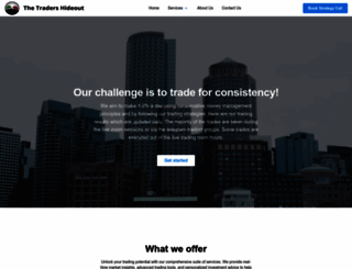 thetradershideout.com screenshot
