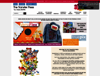 thetransferpress.co.uk screenshot