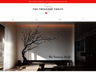 thetreasurethrift.com screenshot