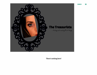 thetreasurista.blogspot.com screenshot