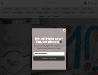 thetrendytrunk.com screenshot