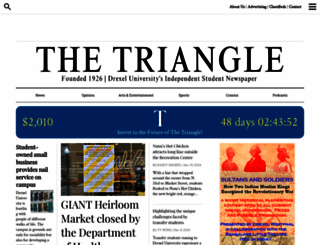 thetriangle.org screenshot