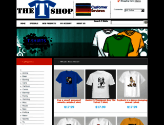 thetshop.com screenshot