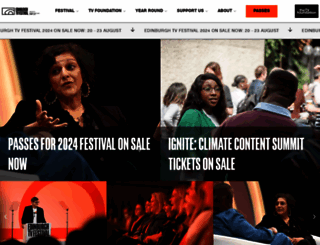 thetvfestival.com screenshot