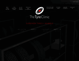 thetyreclinic.co.nz screenshot
