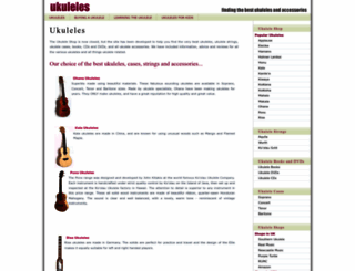 theukuleleshop.co.uk screenshot