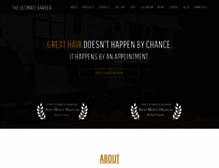 theultimatebarber.com screenshot